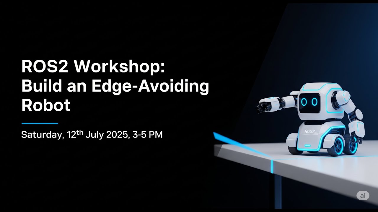 ROS2 Project: Build a Fully Autonomous Edge Avoiding Robot from Scratch #ros2 #ros2project #robotics
