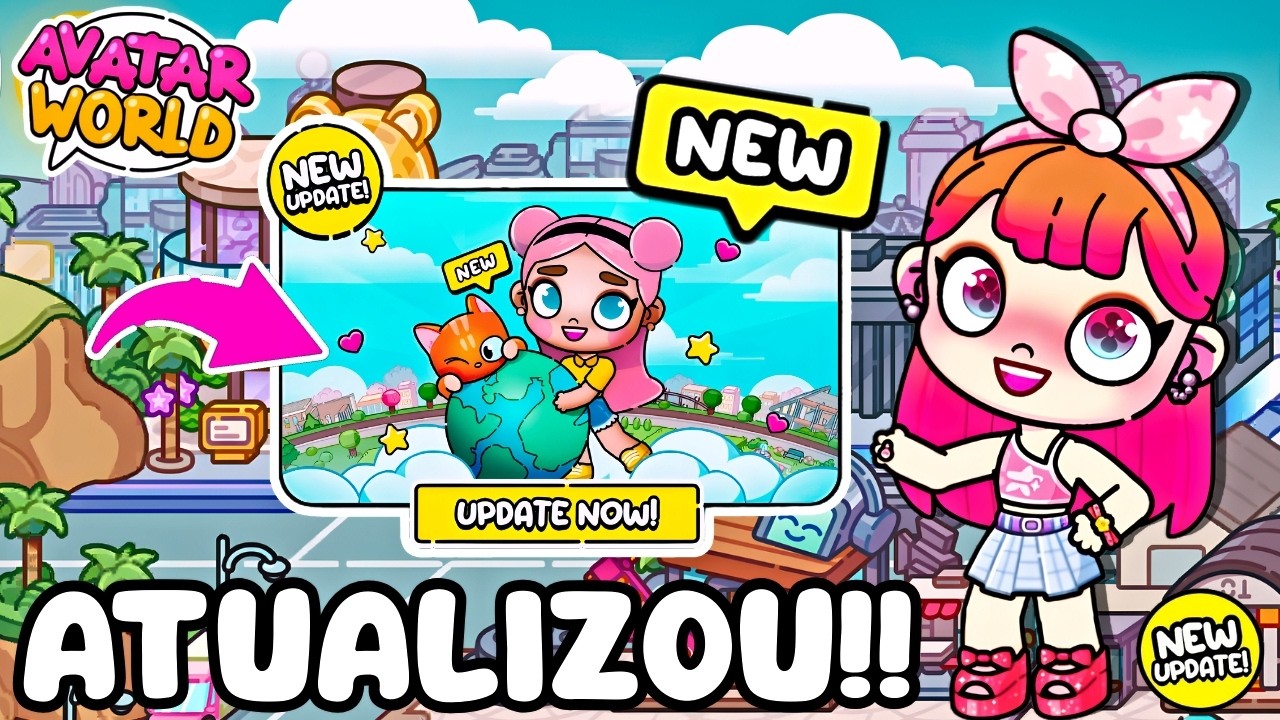 ATUALIZOU!! CHEGOU NOVA ATUALIZA&Ccedil;&Atilde;O SECRETA NO AVATAR WORLD!!