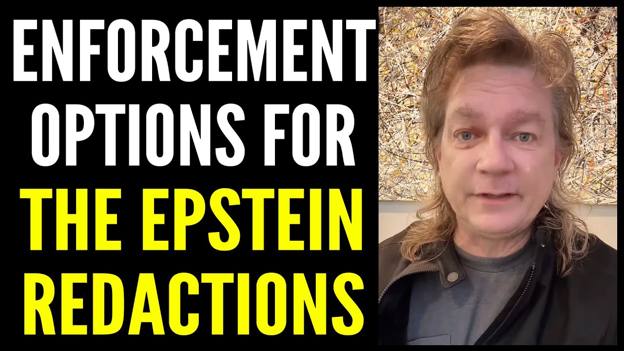 Enforcement Options Under the Epstein Transparency Act