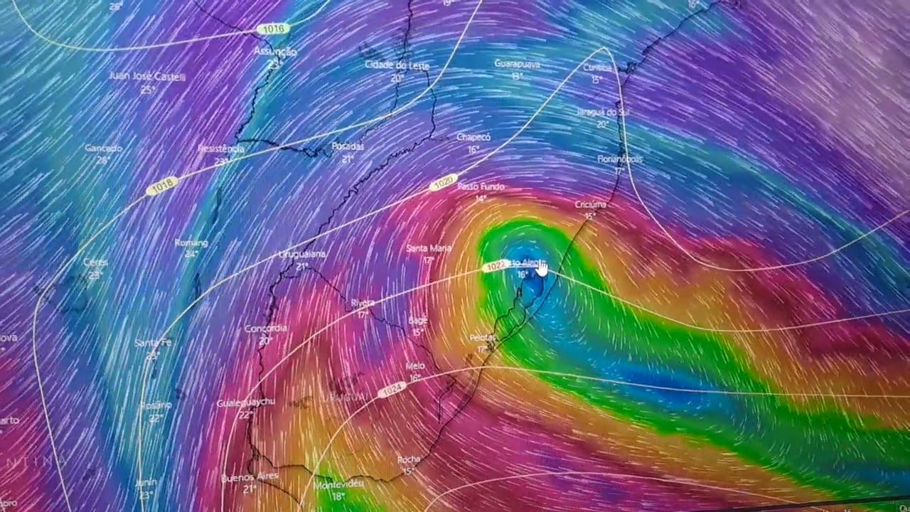 Tempo seco no Oeste e mais instável no Centro Leste. ⛅️🌦🌤🌈