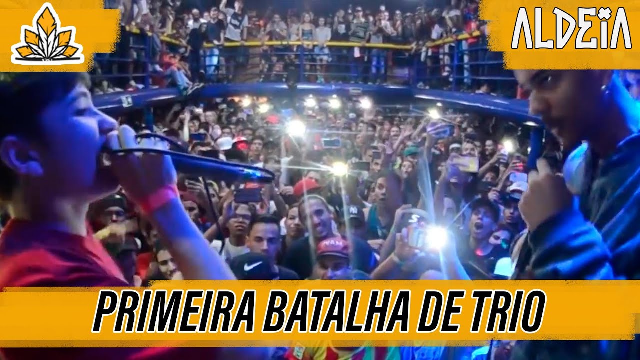 Thiago, Leozin e Chris  x César (ES), Dudu  e Araps - GRANDE FINAL - BATALHA DE TRIO | BDA REPRISE