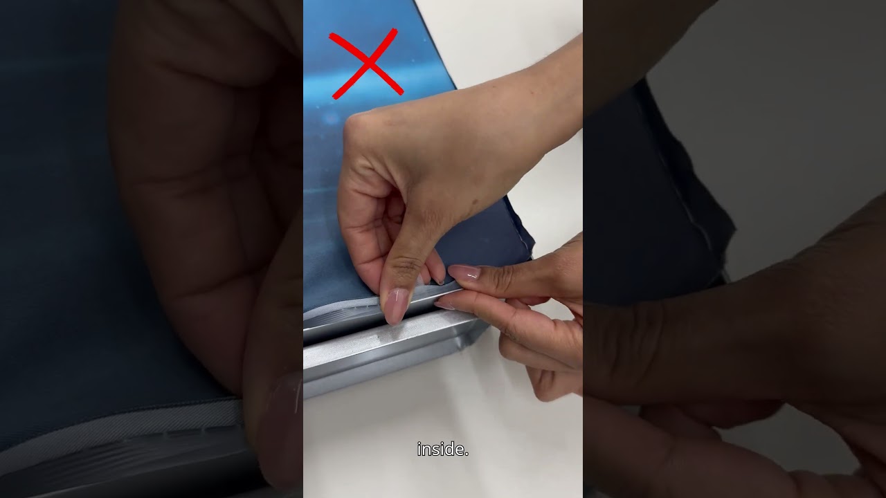 How to Install SEG Graphics (Silicone Edge) for your display
