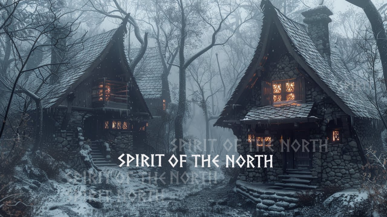 Old Norse Lullaby | 432Hz Nordic Vocals | Black Screen Sleep Aid & Stress Relief