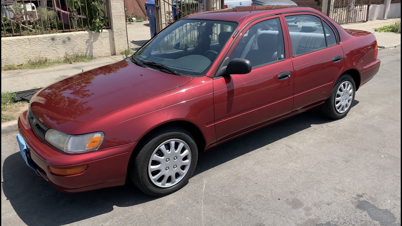 ¡Este Es Mi Toyota Corolla 1993 Con Solo 49,000 Millas!