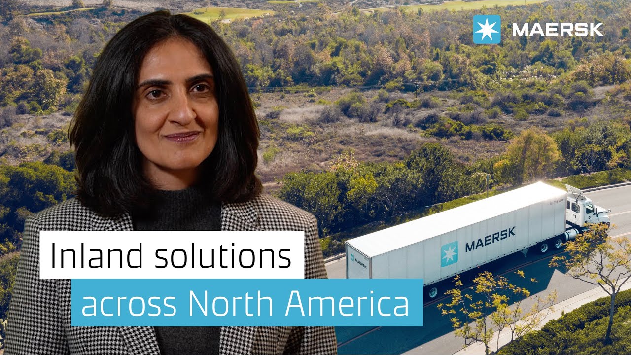 Safe and reliable cargo delivery across North America | Maersk Logistics and Services