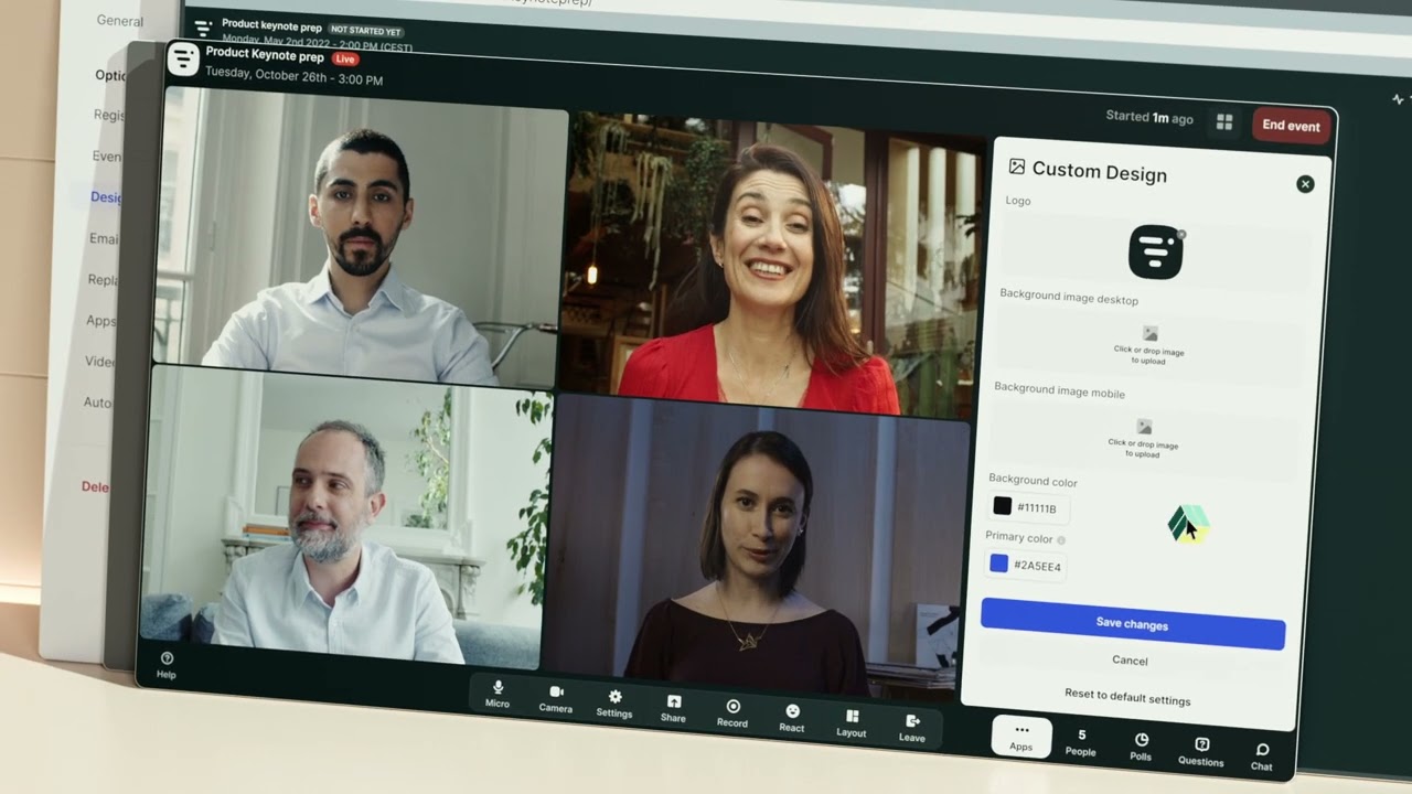 Livestorm Meetings and Webinars: Main Features