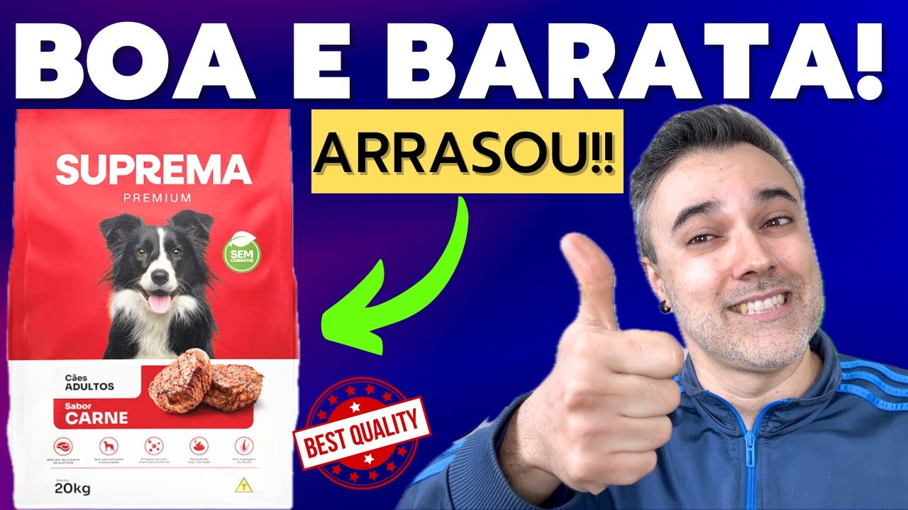 Ra&ccedil;&atilde;o SUPREMA ✅ARRASOU!! 👉BOA E BARATA ❇️Comprei!!