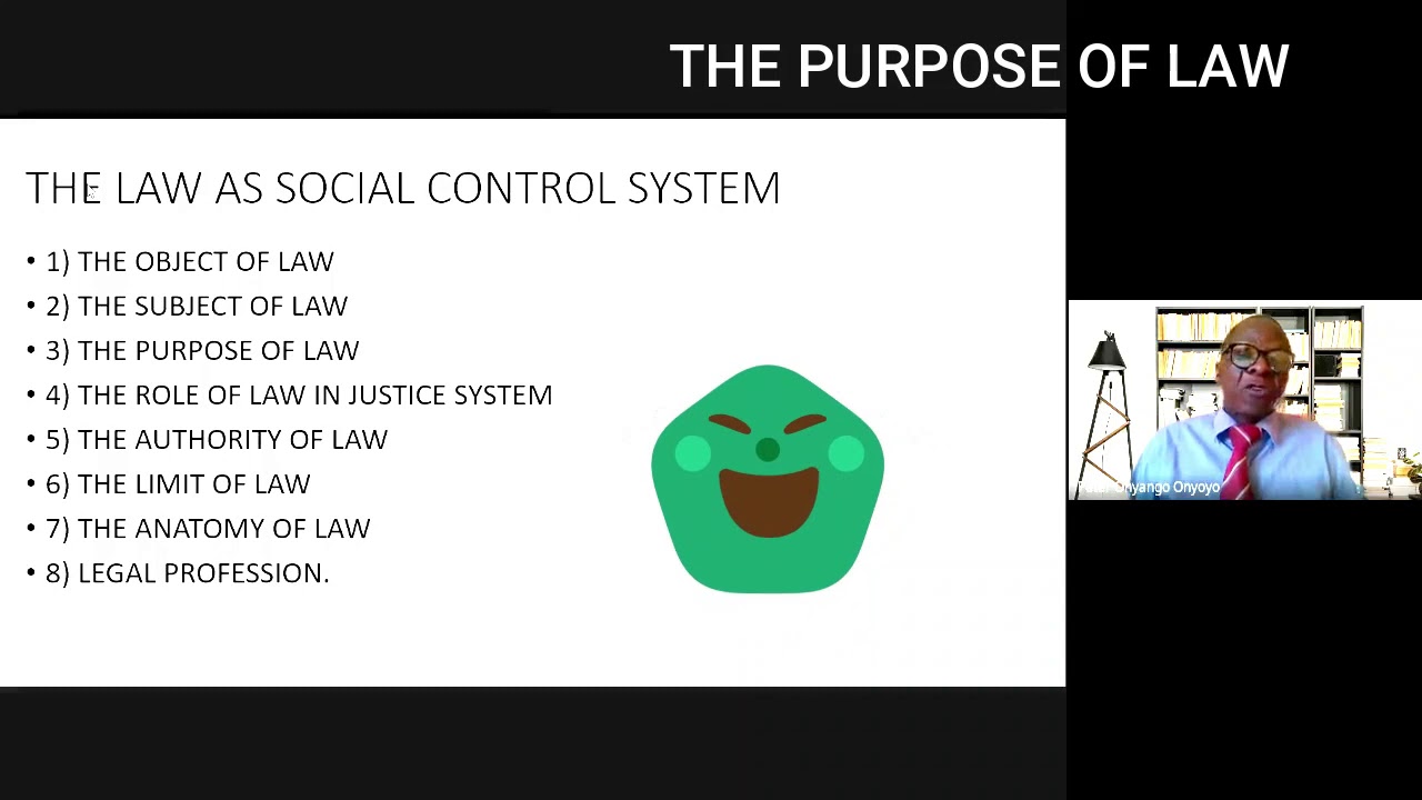 LECTURE 137: LAW & SOCIETY