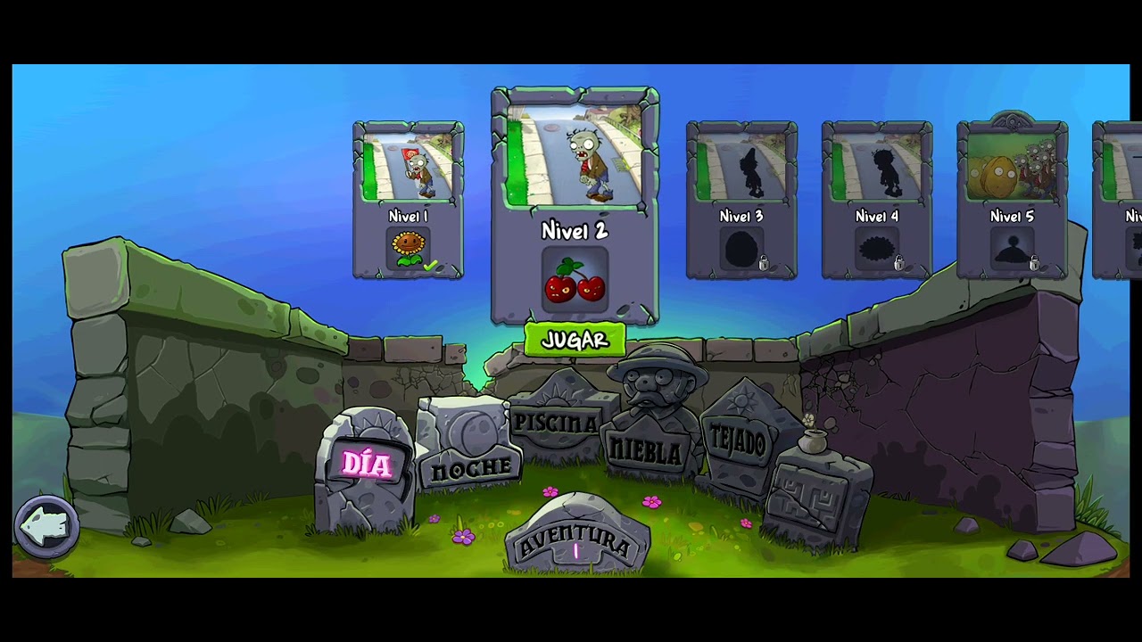 Plantas vs zombies 1 parte 1 