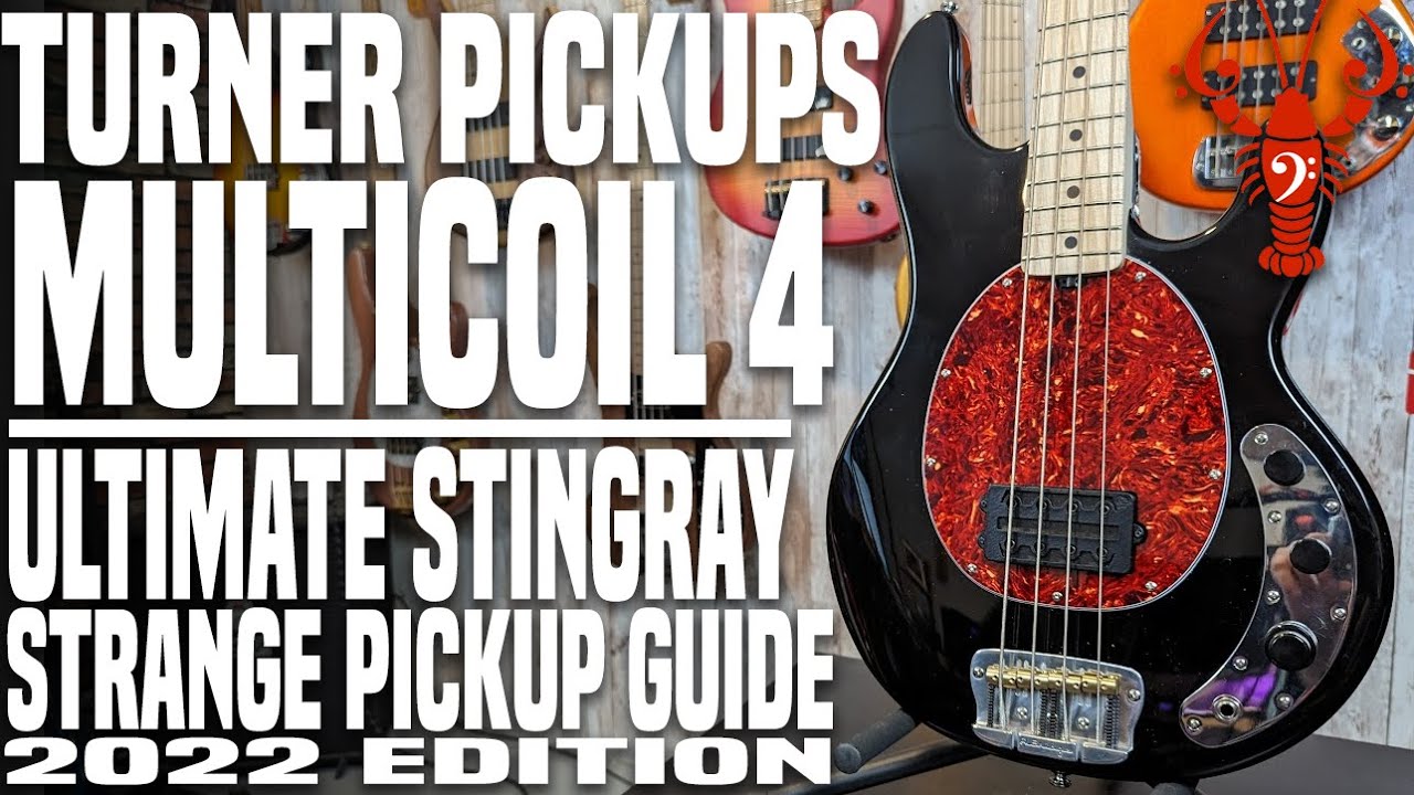 Turner Multicoil 4 — руководство по выбору звукоснимателей Stingray Strange, издание 2022 г. — Lo...