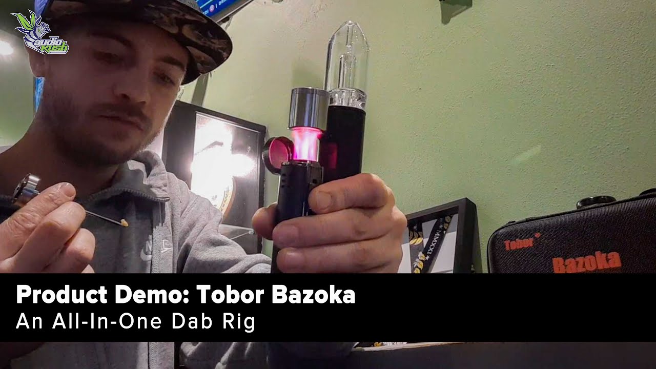 Product Demo: Tobor Bazoka (All-In-One Dab Rig & Bong)