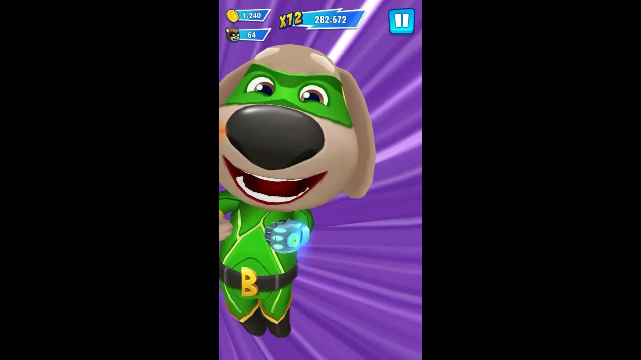 Talking Tom HERO DASH - LIGUE O TURBO! - Parte 12