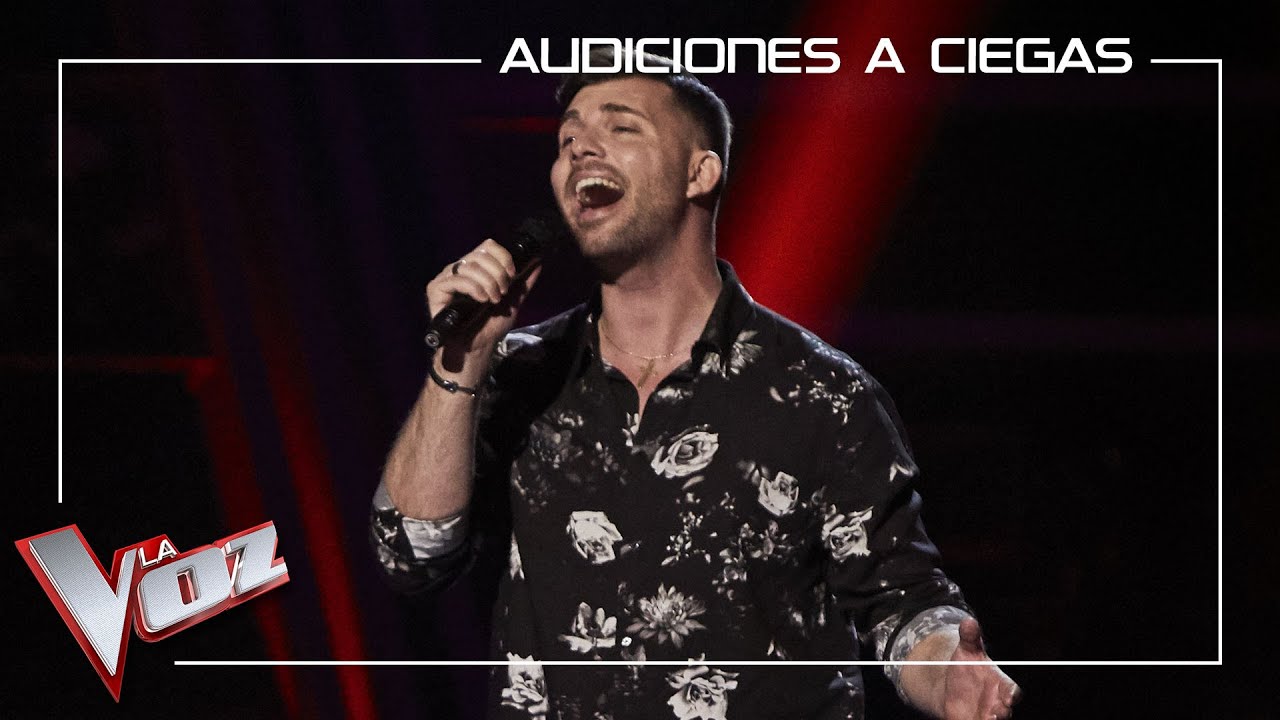 Francisco Cuenca canta 'Por debajo de la mesa' | Audiciones a ciegas | La Voz Antena 3 2020