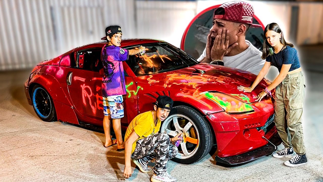 OS MINI HATERS PIXARAM O CARRO DO RENATO GARCIA
