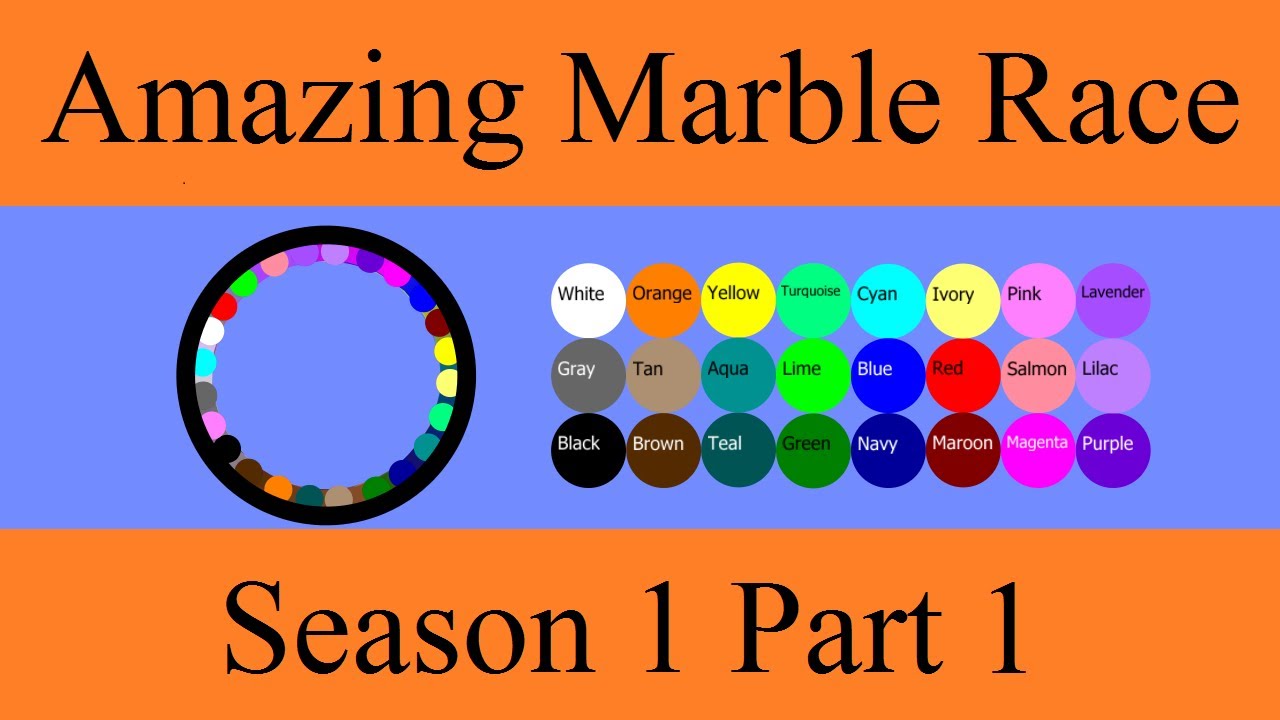 Amazing Marble Race Season 1 Part 1