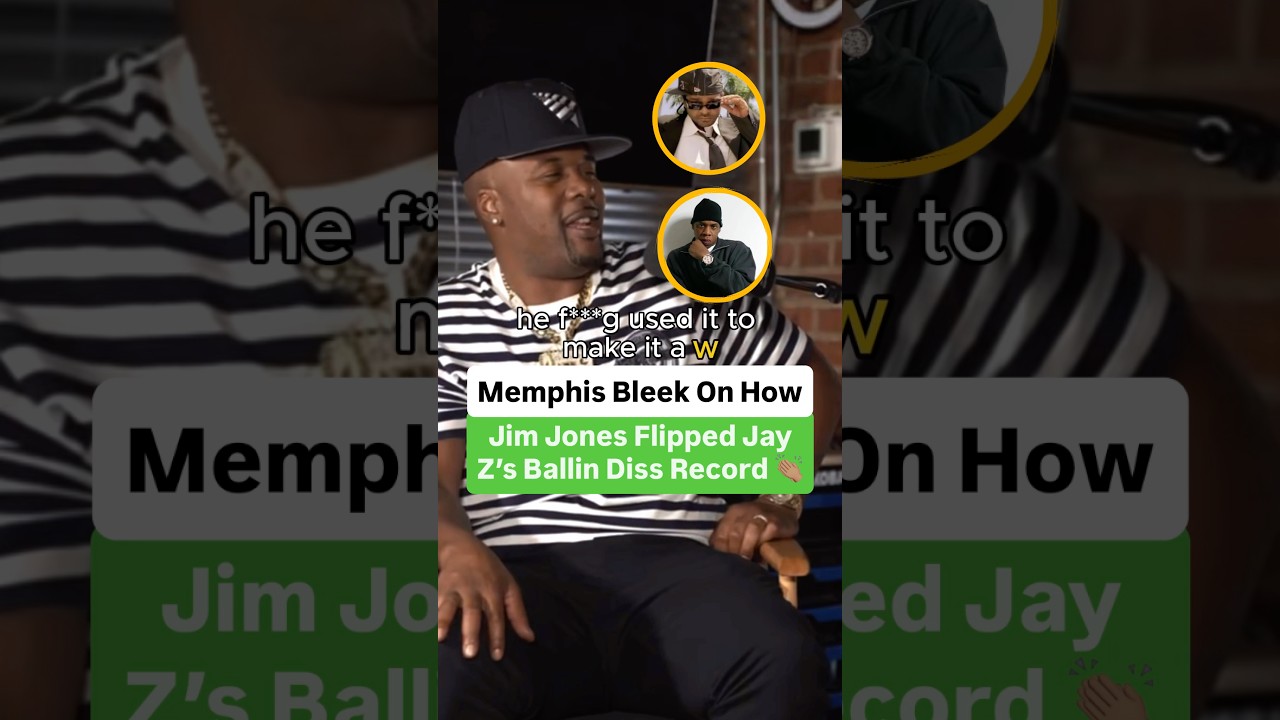 Мемфис Блик о том, как Джим Джонс перевернул диск-сессию Jay-Z 👏🏽