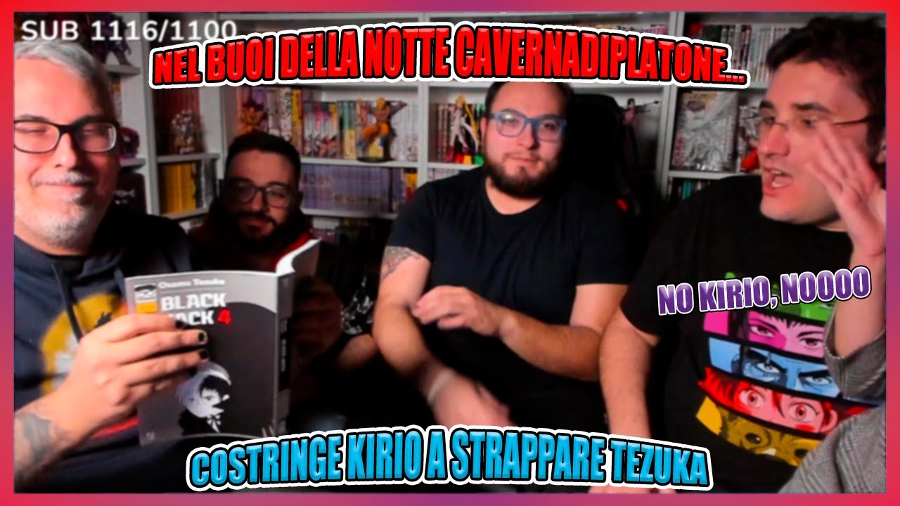 cavernadiplatone COSTRINGE KIRIO1984 A STRAPPARE UN MANGA