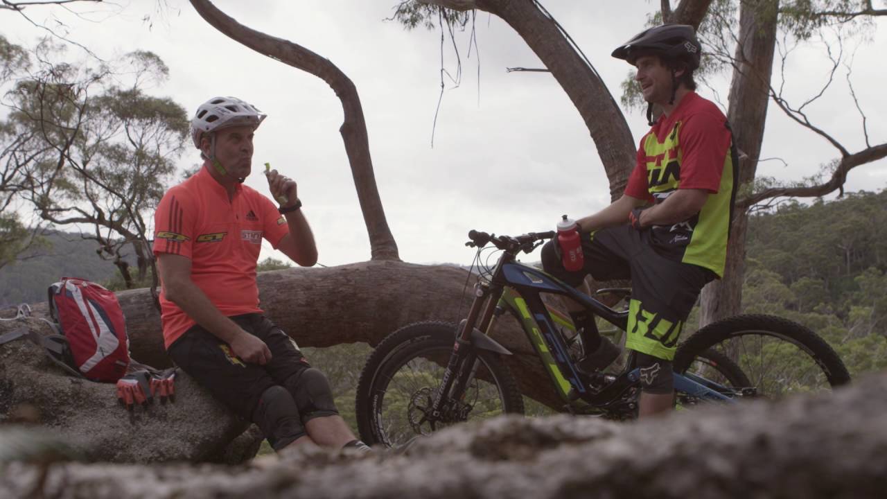 Hans Rey & Tyler McCaul at Blue Derby Trails, Tasmania