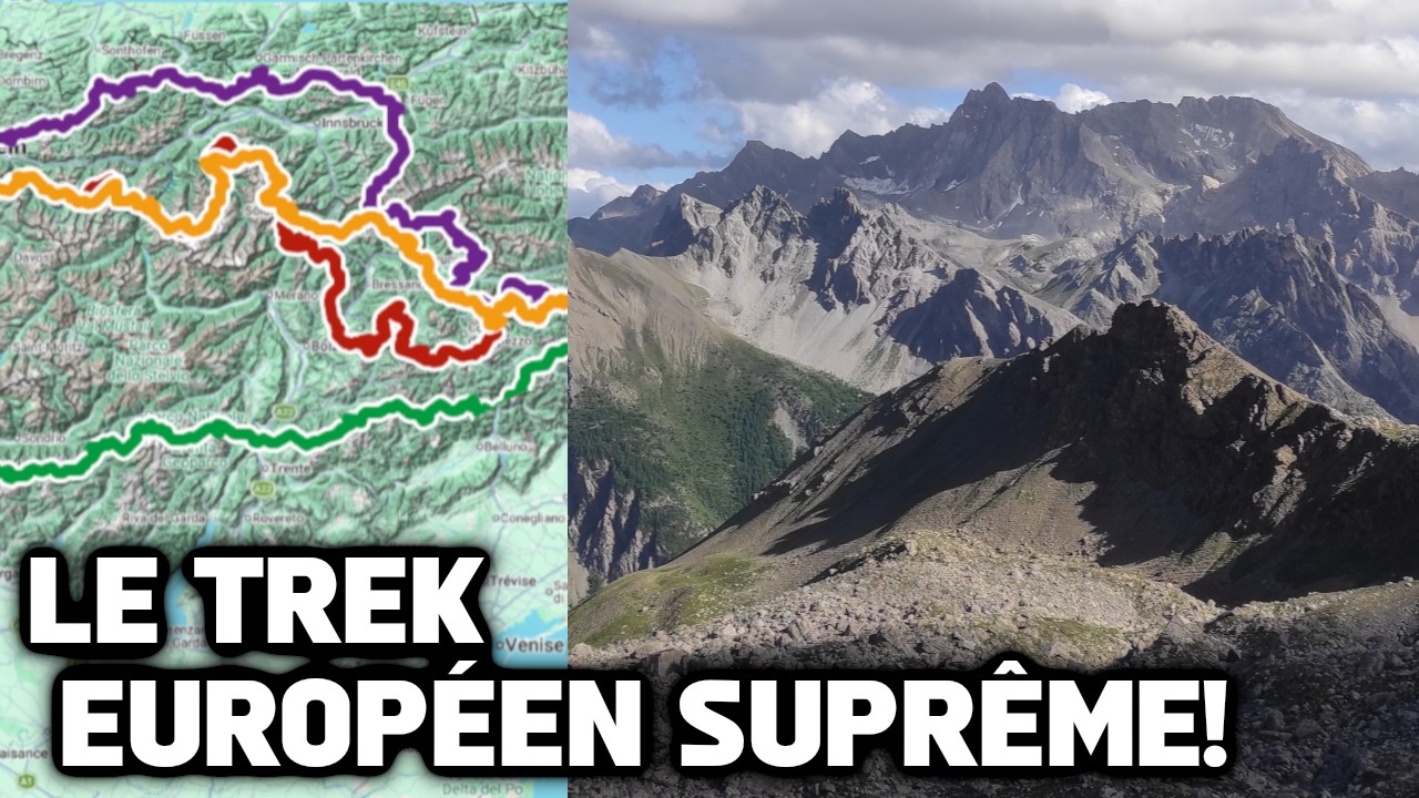 Mon itinéraire ultime pour traverser les Alpes 🇫🇷🇮🇹🇨🇭🇦🇹🇸🇮