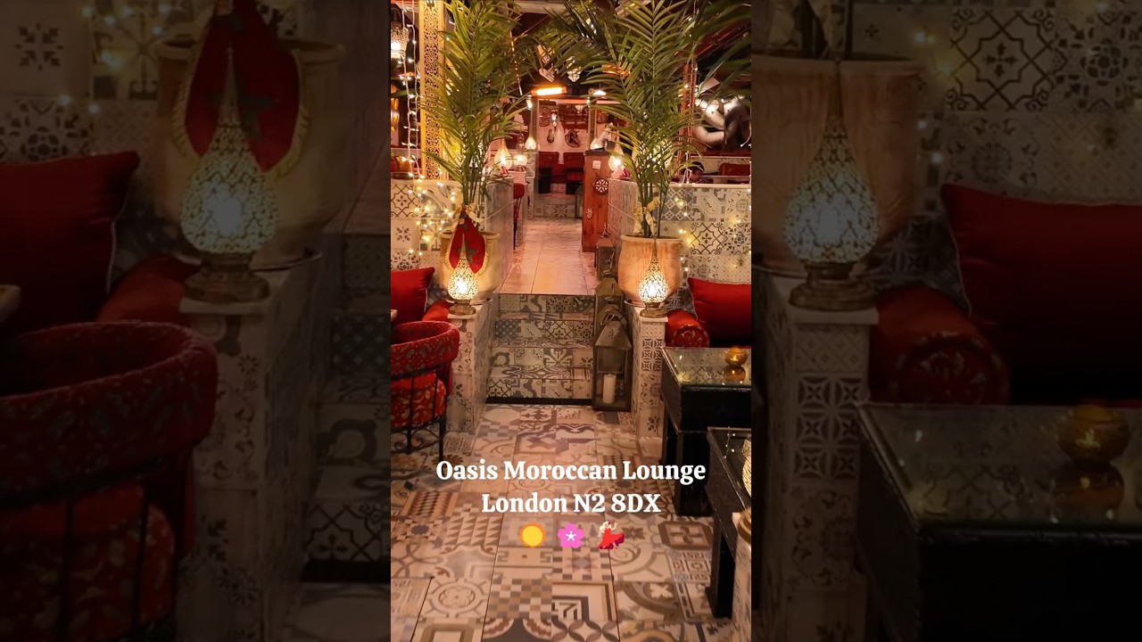 Authentic Moroccan restaurant in London.  Took me back to Morocco 🇲🇦