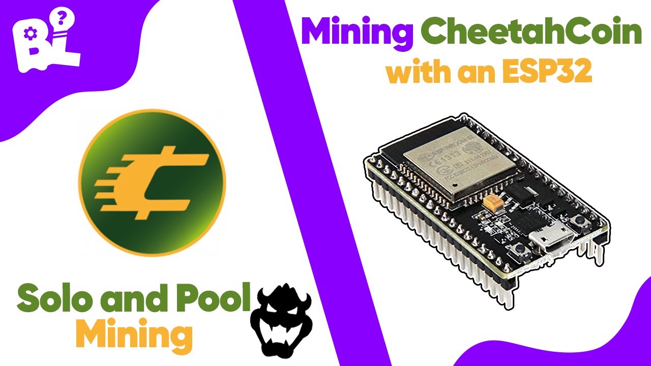 How TO MINE CheetahCoin with an ESP32 | CHTA Nerdminer Bowserlab-Pool