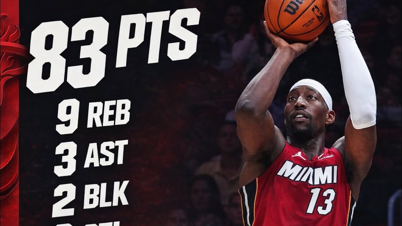 83 POINTS?! Bam Adebayo Just Passed Kobe’s Legendary Record