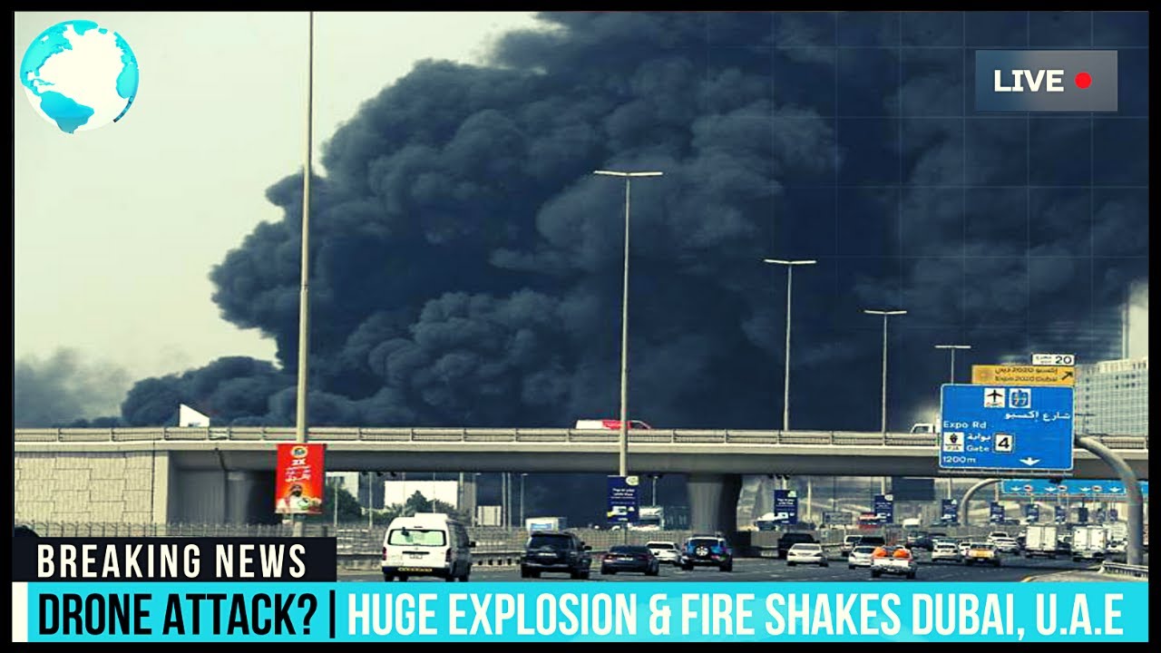 Huge Explosion and Fire Shakes DUBAI | RT News
