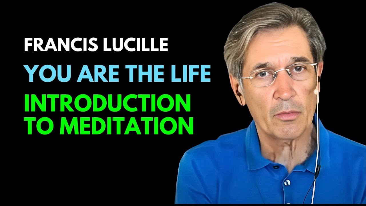 Don't listen to this unless you are ready to meditate | Francis Lucille