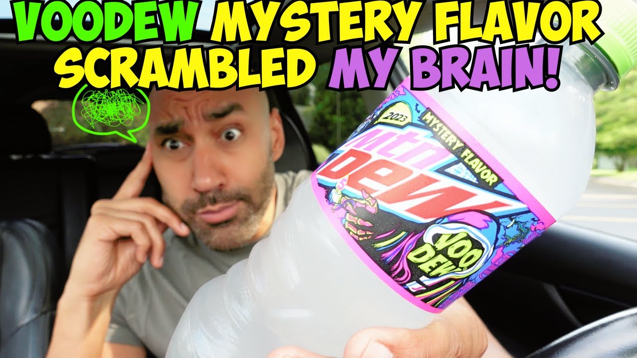 I'M SO CONFUSED! Mountain Dew Voo-Dew Mystery Flavor 2023 Review