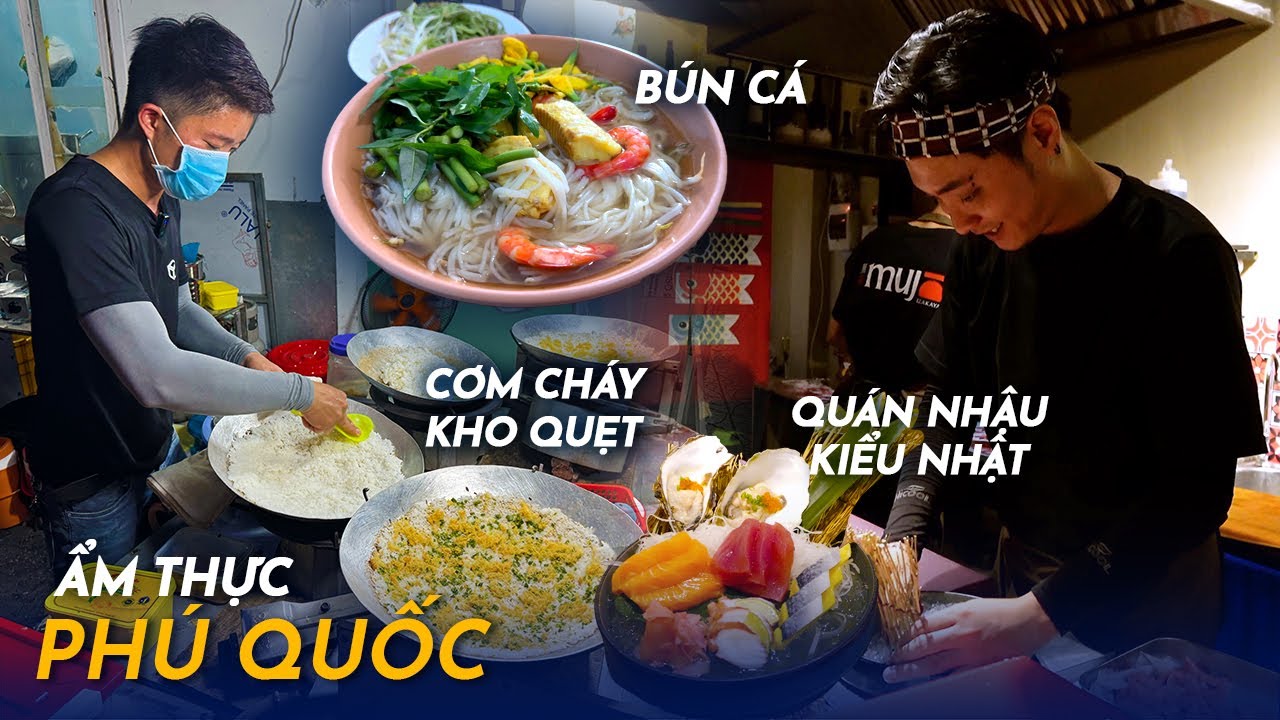 YDL #286: Một vòng ẩm thực đường phố Phú Quốc | Yêu Máy Bay