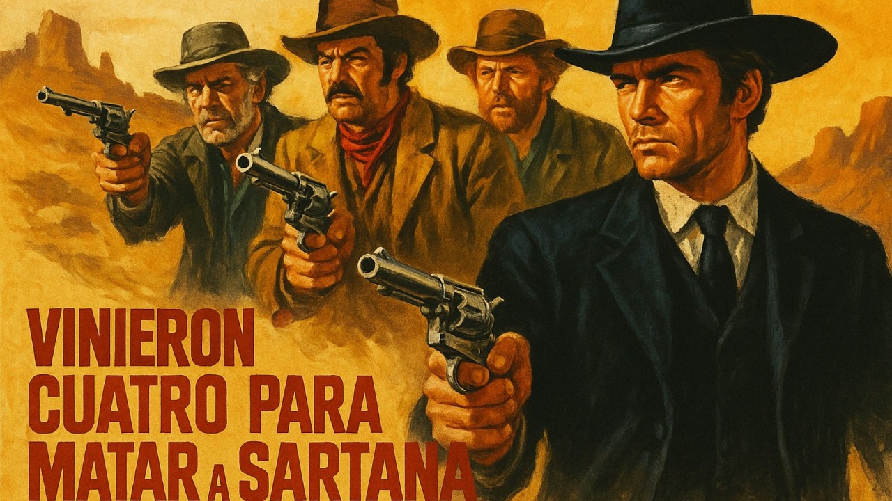 Vinieron Cuatro Para Matar a Sartana | HD | Western | Película Completa en Español