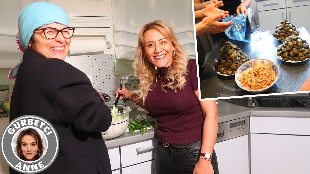ALMANYADA DÜGÜN YEMEK HAZIRLIKLARI - Gelin Damat Evi - Gurbetci Anne