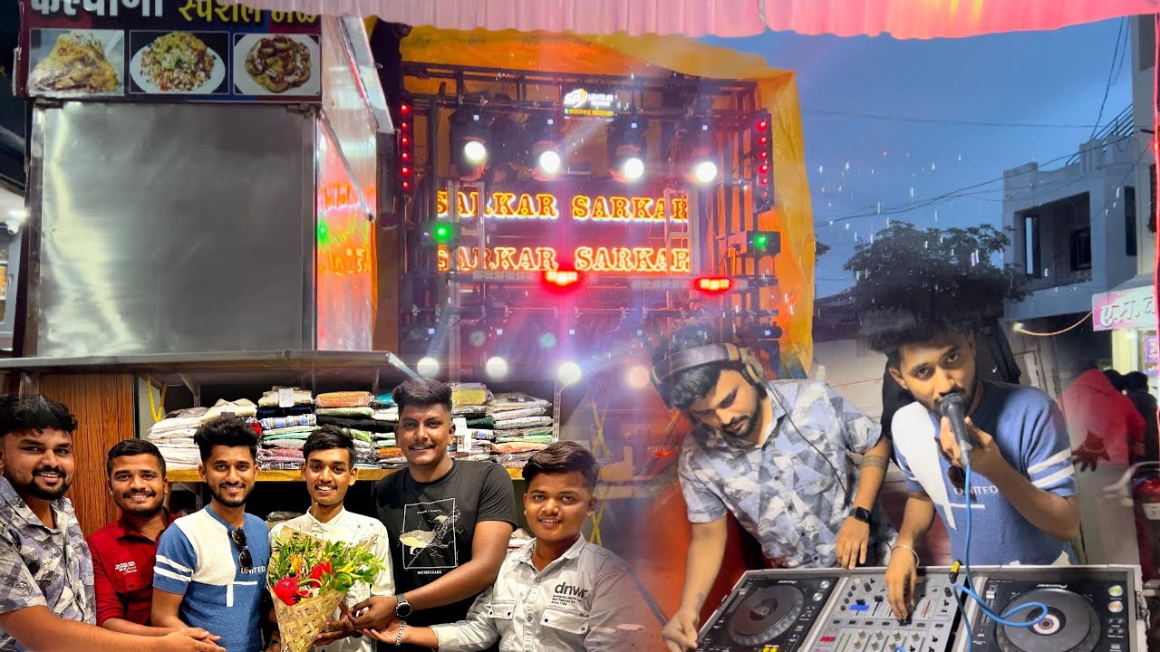 आता रोज सकाळी 8 वाजता एक Vlog येणार | Opening Show | Krushiputr Mens Shop | Samarth Sound Kop🔥