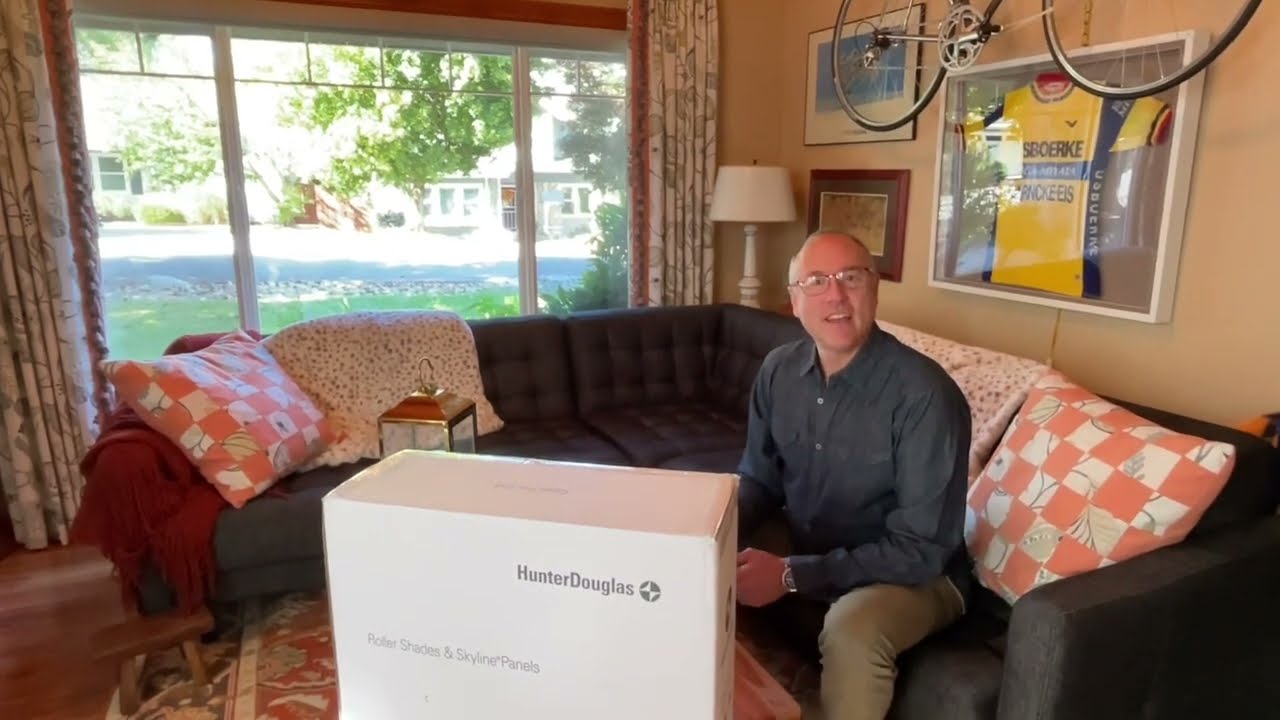 Unboxing the 2023 Version of the Hunter Douglas Roller Shade and Skyline Panel Book