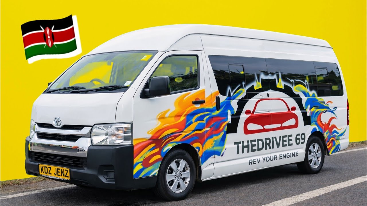 Почему кенийцы так без ума от Toyota Hiace #thedrivee69