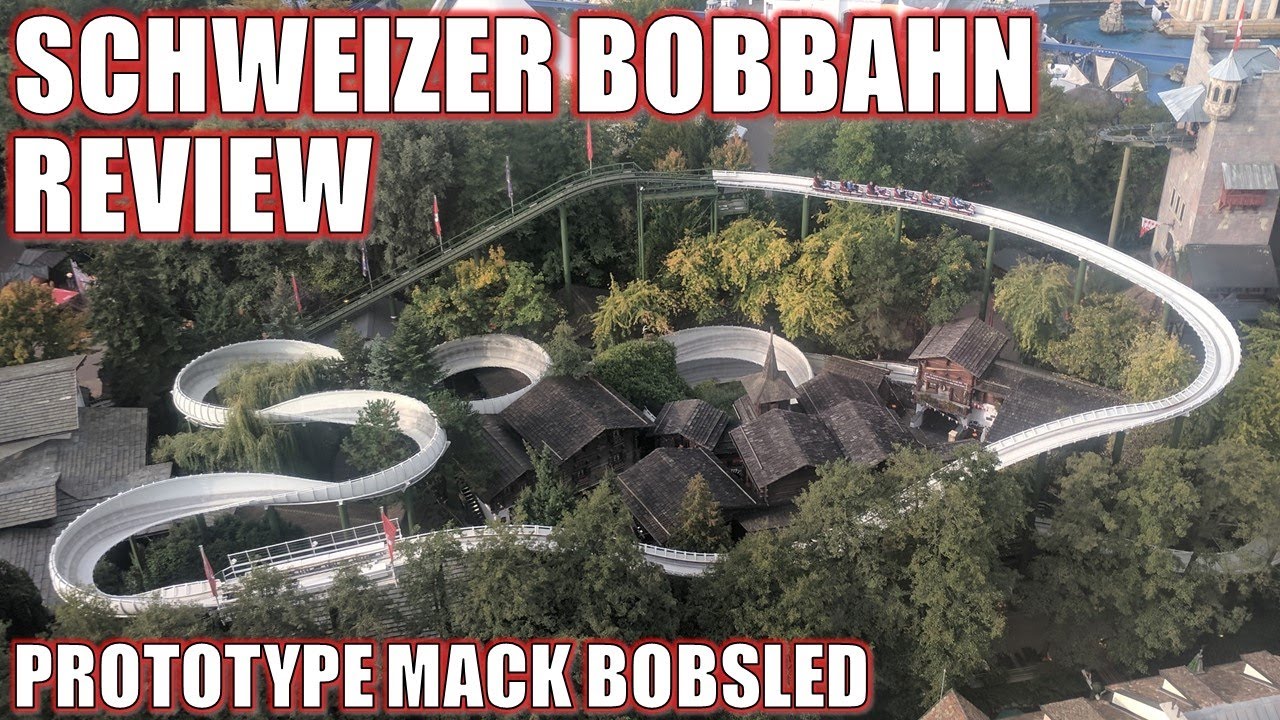 Schweizer Bobbahn (Swiss Bob Run) Review, Europa Park | Prototype Mack Bobsled