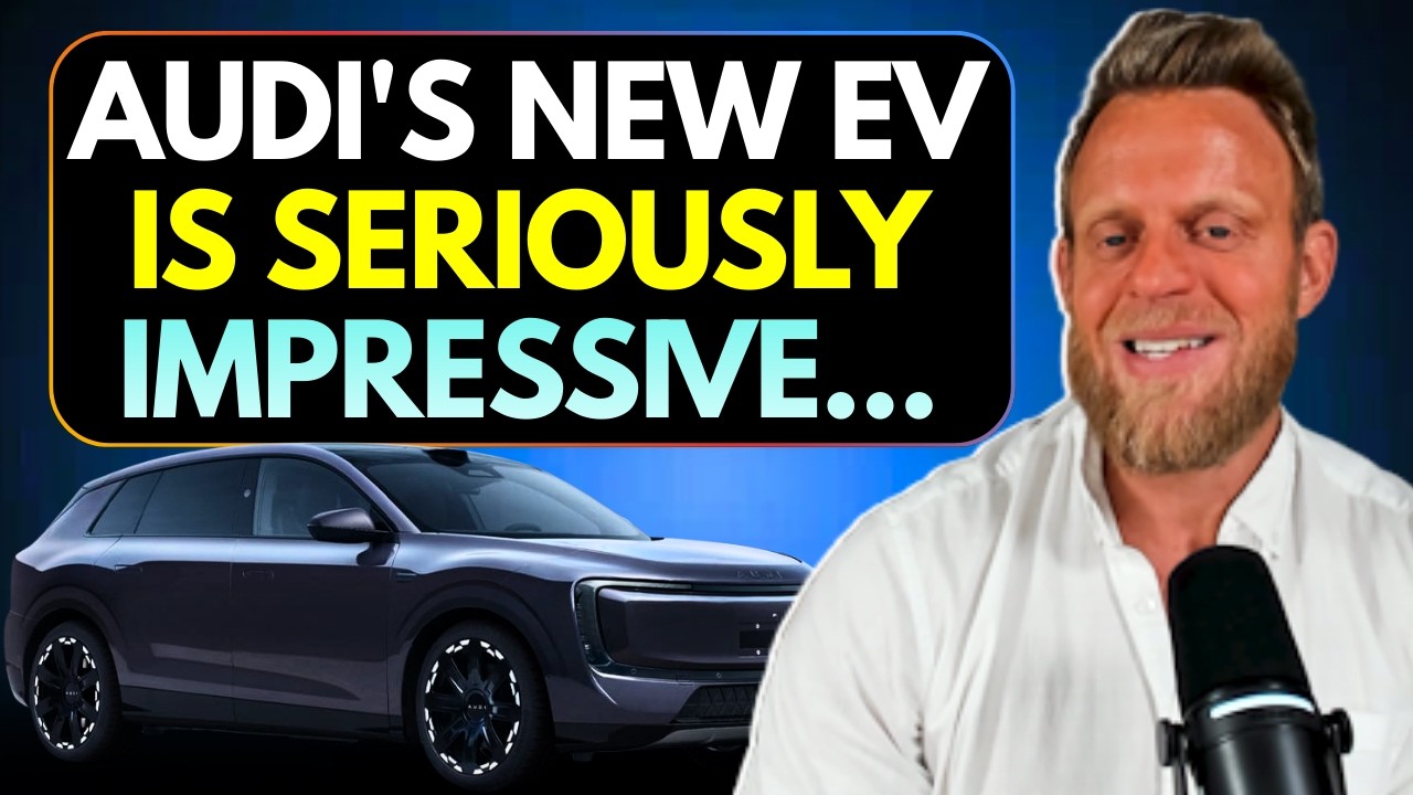 Audi's New E7X 7 Seat EV Gets 751KM RANGE and 500KW Charging