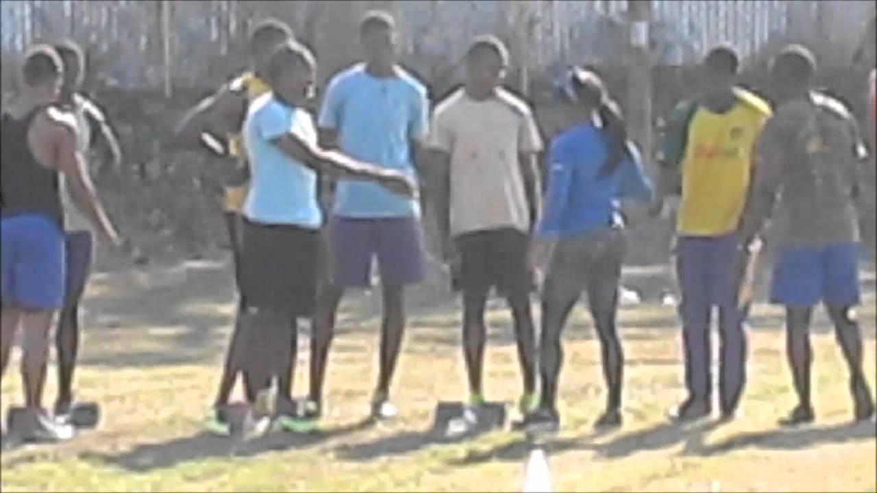 MVP Morning Practice In Jamaica Featuring Shelly-Ann Fraser-Pryce And Nesta Carter