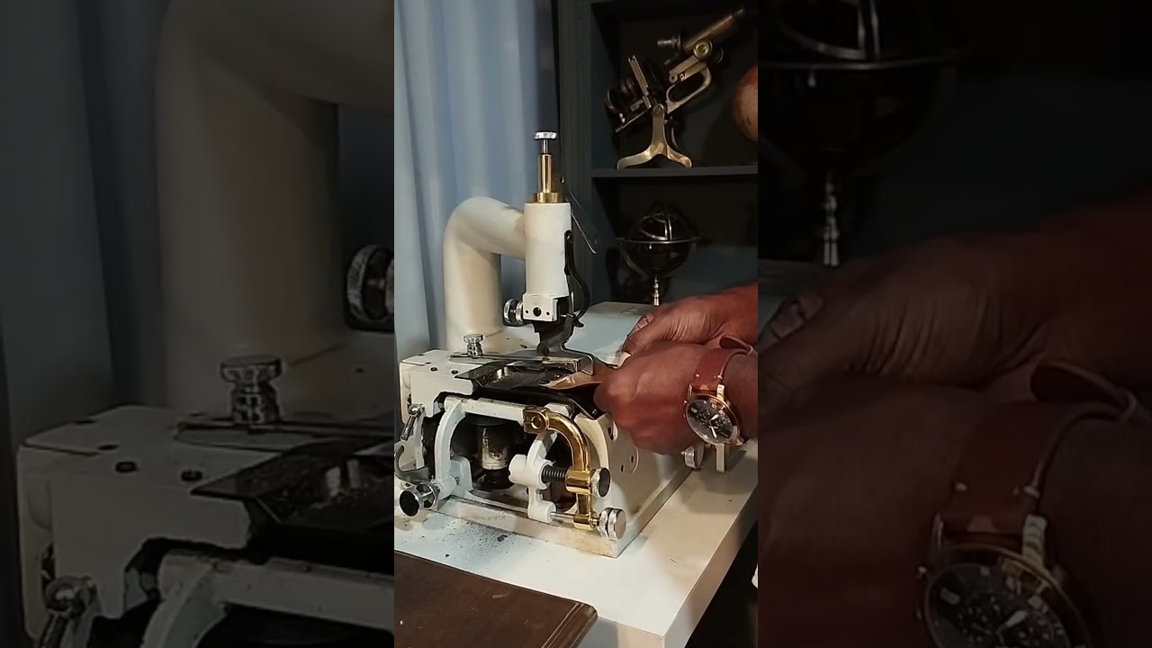 “Testing My New Companion Skiving Machine"    