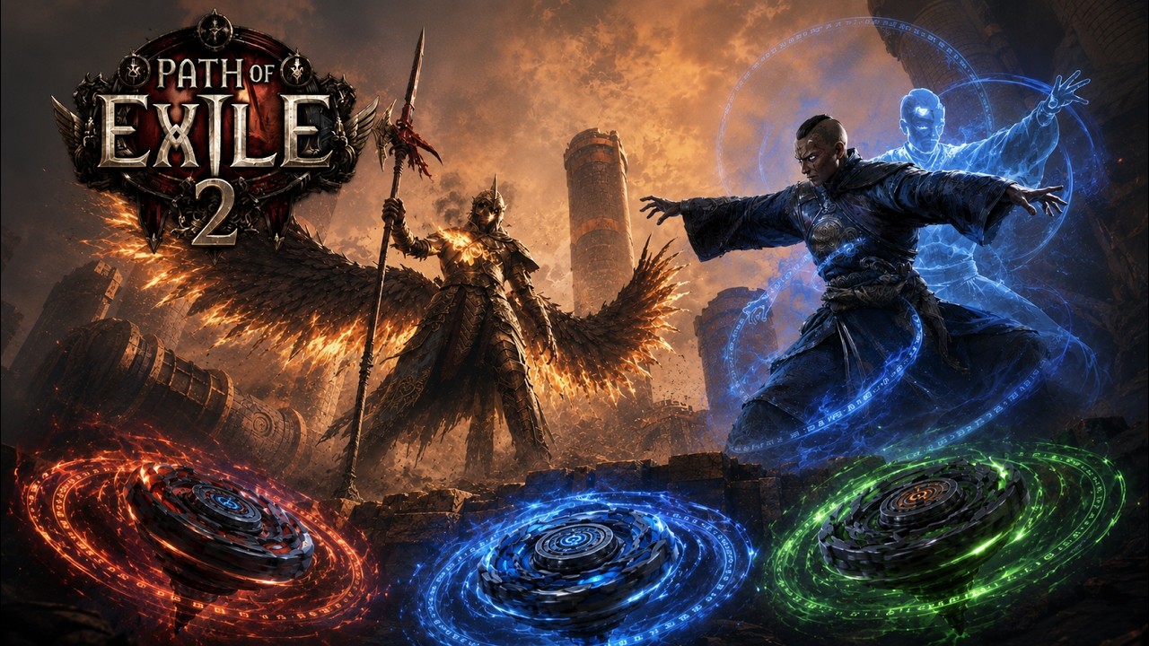 Whirling Assault Hollow Form Martial Artist vs Arbiter of Divinity - First Encounter Path of Exile 2