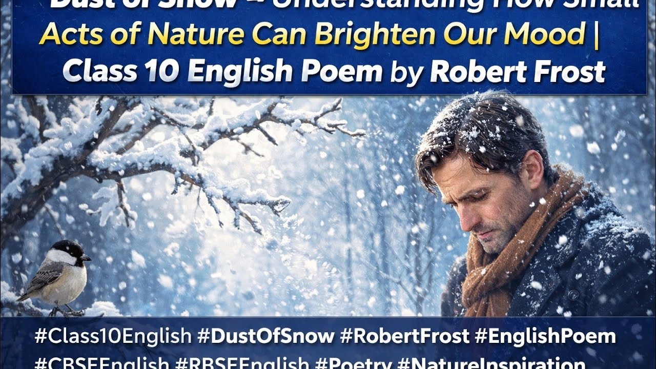 Title:Dust of Snow – Understanding How Small Acts of Nature Can Brighten Our Mood | Class 1