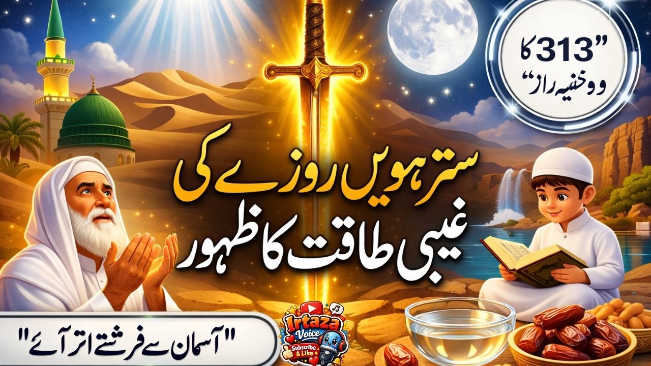 17 Ramzan Ka Azmat Bhara Din | Shahadat e Maula Ali (R.A) | Ghazwa e Badr Ke Raaz || Irtaza Voice