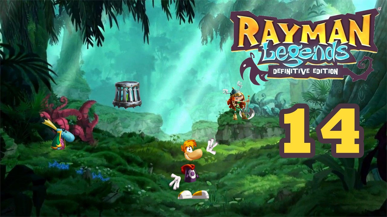 [Let´s Blind] Rayman Legends Definitive Edition Part 14 - Olympus Maximus