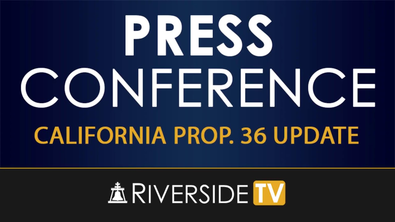 Prop. 36 Press Conference