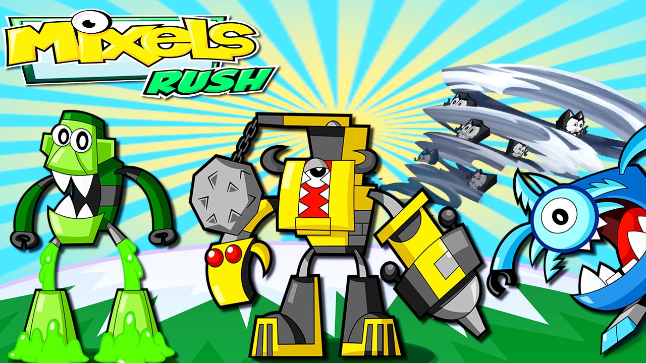 Cartoon Network: Mixels Rush - Weldos Land & Secret Levels