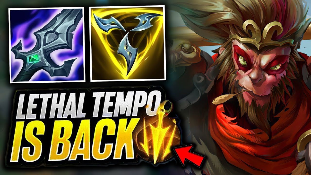 RIOT MADE A MISTAKE ADDING THIS BACK TO THE GAME (LETHAL TEMPO) - Wukong Top Lane