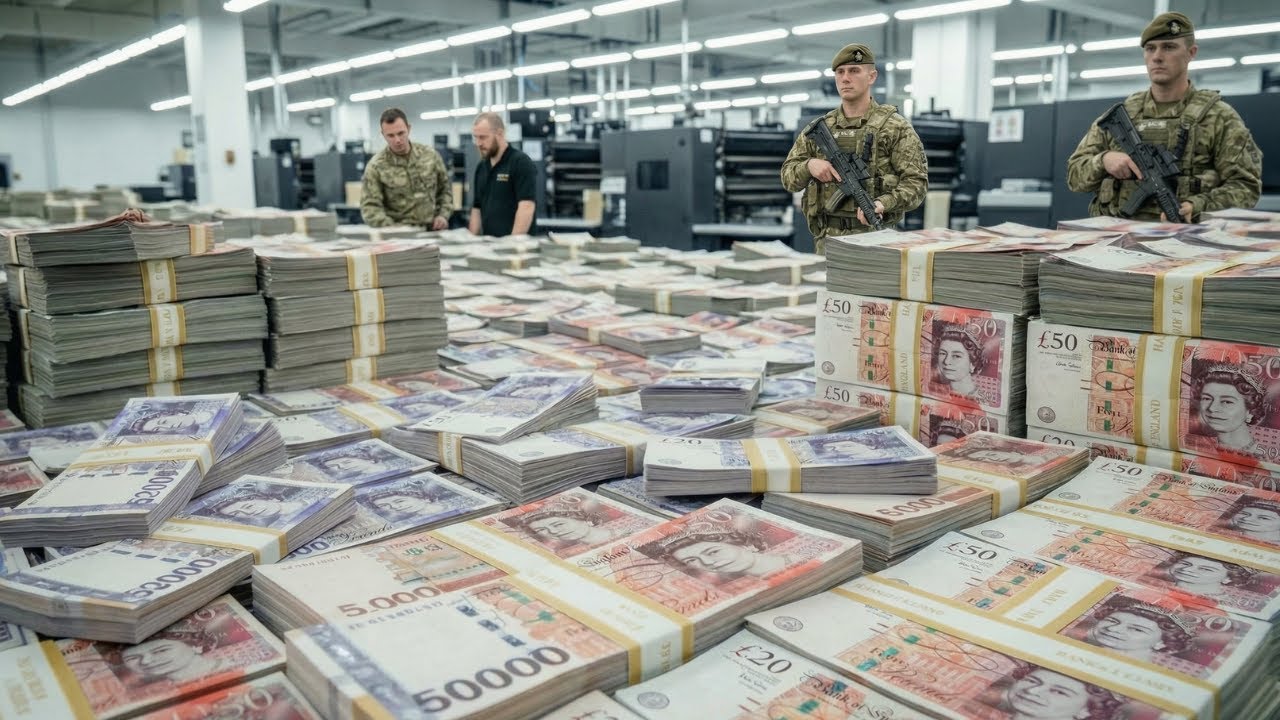 Inside Britain’s Banknote Factory: How Our Pound Is Made (Full Process)
