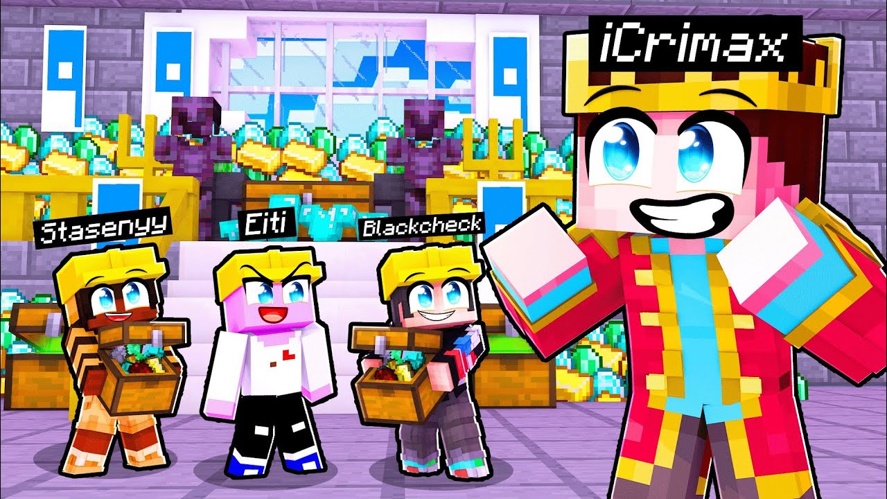 WIR BAUEN ICRIMAX seine PAULBERGER SCHATZKAMMER! (Minecraft RISIKO)