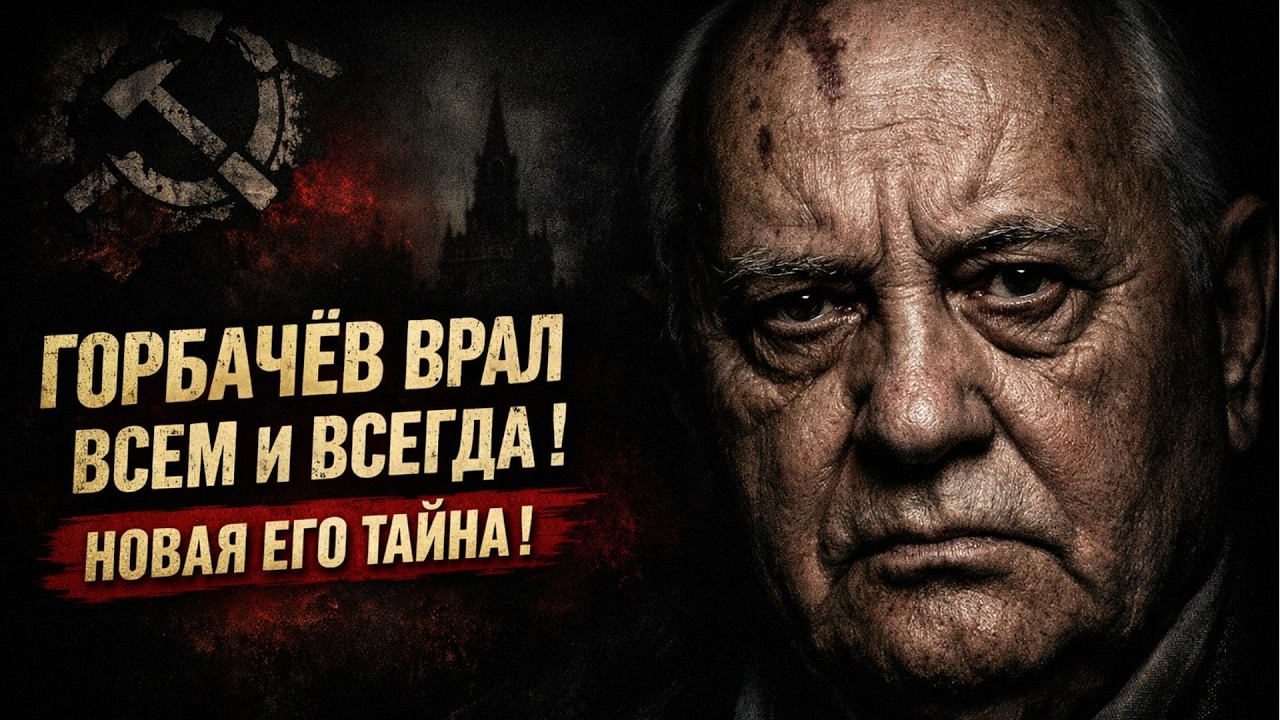 ГОРБАЧЁВ ВРАЛ ВСЕМ И ВСЕГДА ? ШОКИРИУЮЩАЯ ПРАВДА О ПОСЛЕДНЕМ ВОЖДЕ СССР !