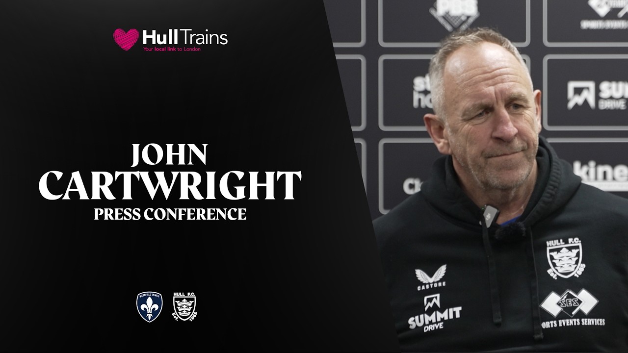 John Cartwright | Pre Match vs Wakefield Trinity
